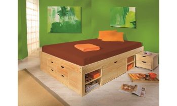 Bett Multifunktionsbett für gehobene Ansprüche 160 x 200 cm