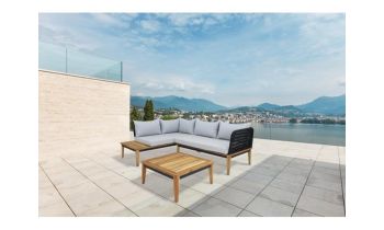 Garden Living Eck-Lounge Amalfi, FSC Akazie