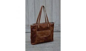 Tasche Vintage-Ledertasche Nr. 3